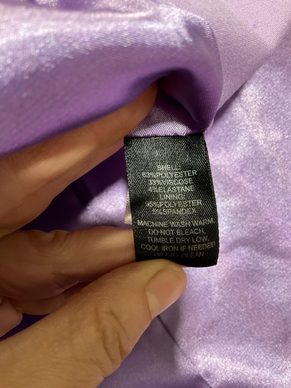 WHITE HOUSE BLACK MARKET LILAC LAVENDER PEPLUM DRESS - Picture 3 of 10